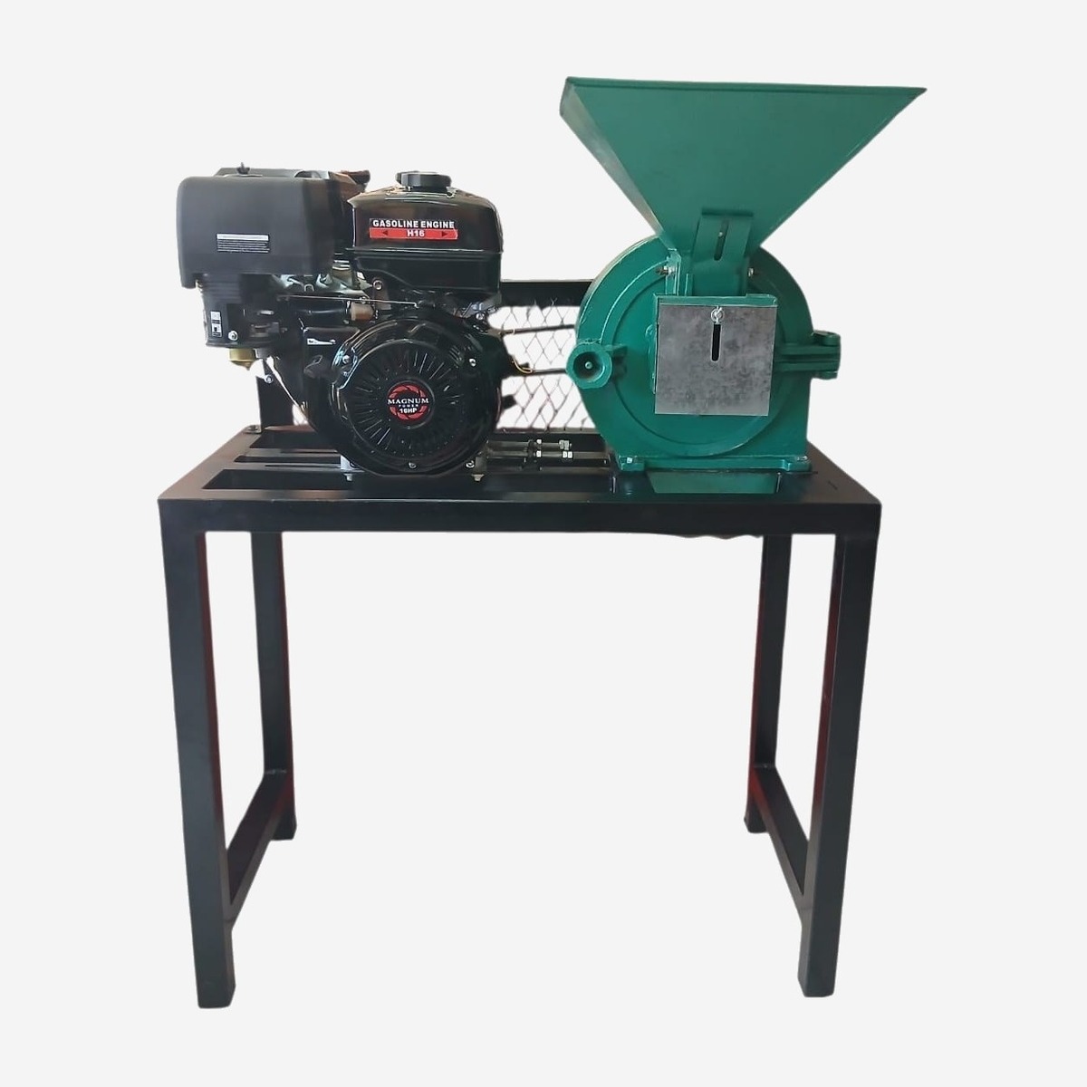 Flour Mill with 16 HP Petrol Engine