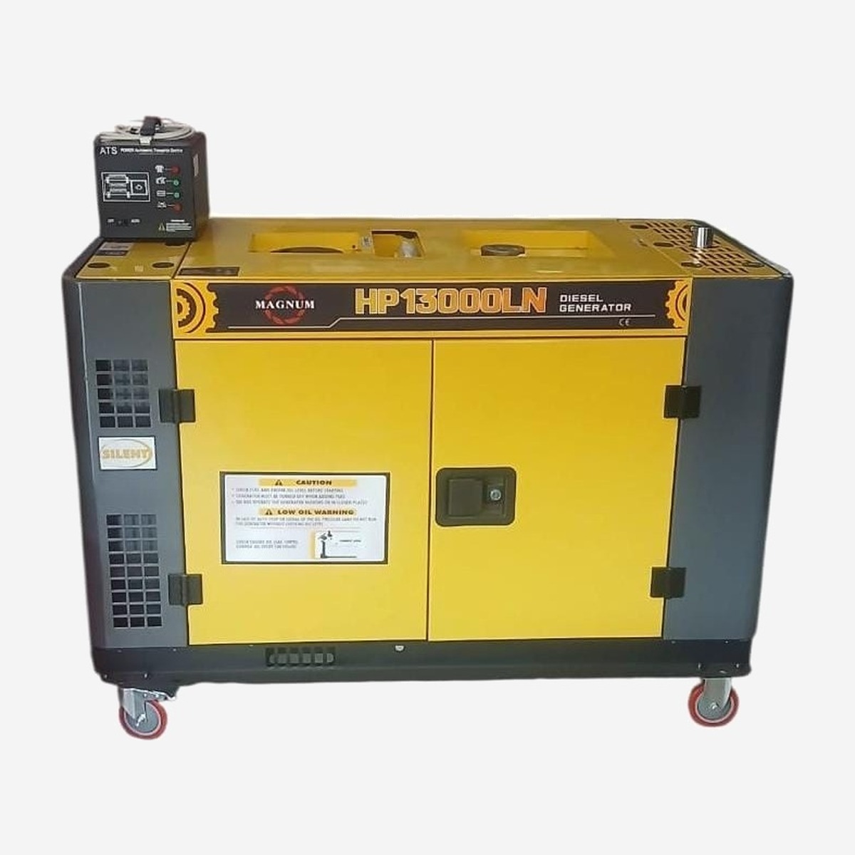 Magnum HP13000LN 13.5 kVA Silent Diesel Generator with ATS Box